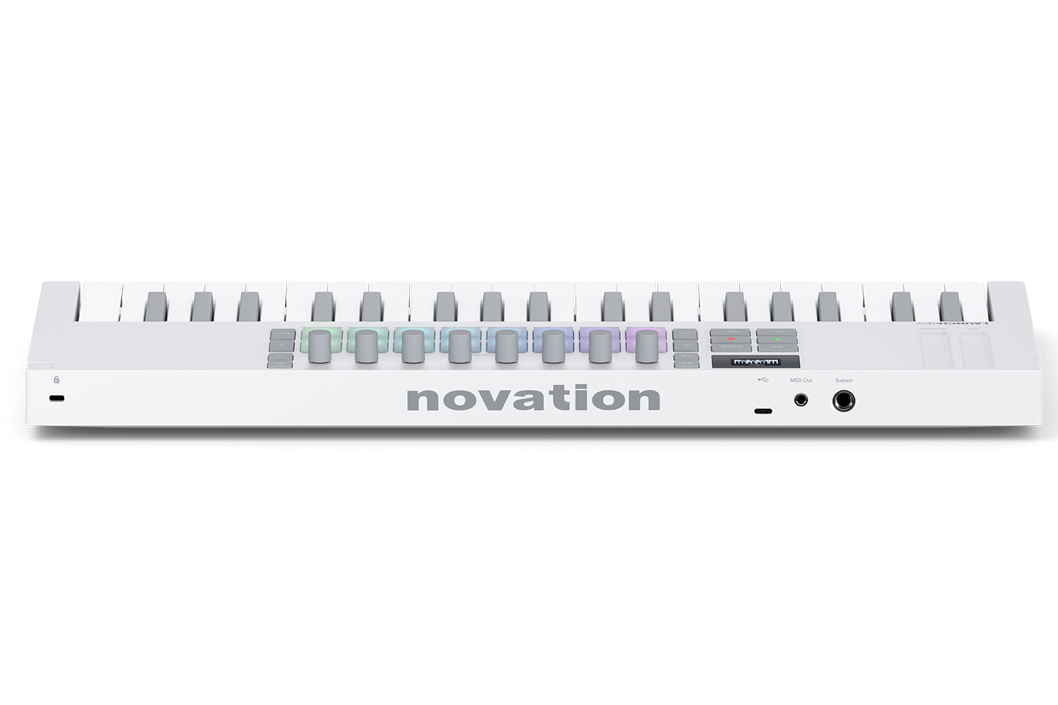 Novation Launchkey Mini 37 MK4 MIDI Keyboard Controller - White