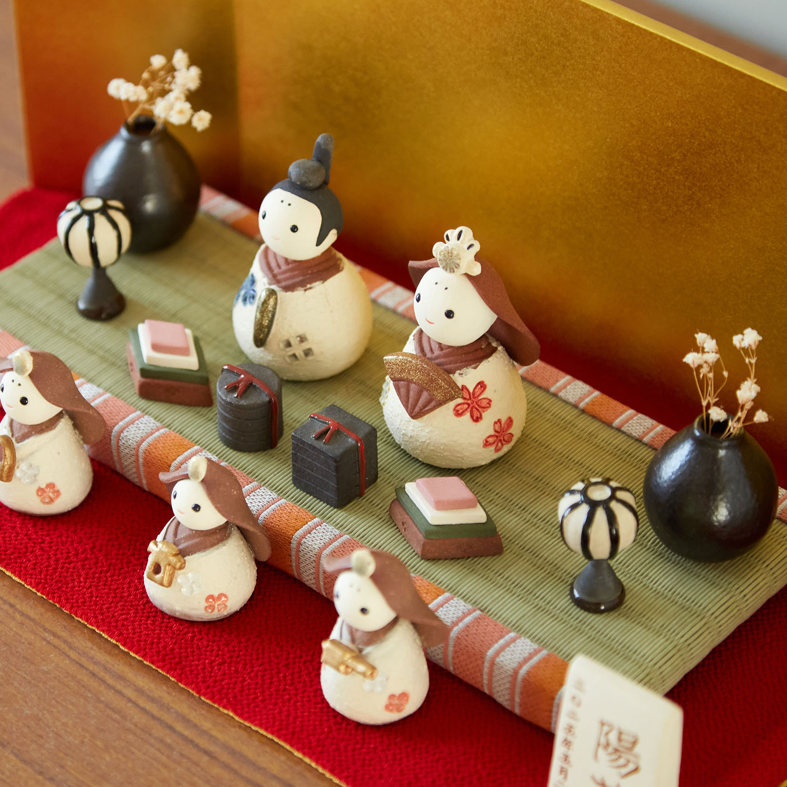 陶製菱餅（小） | 明山 オンラインショップ