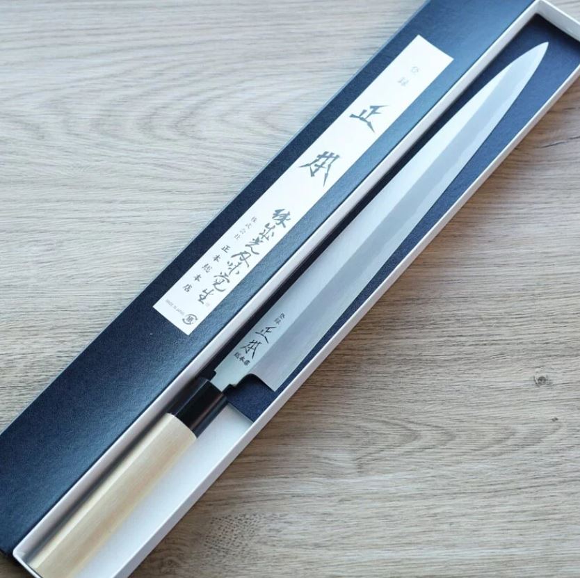 正本總本店本霞柳刃330mm 青紙鋼- 火星主廚的回歸之旅