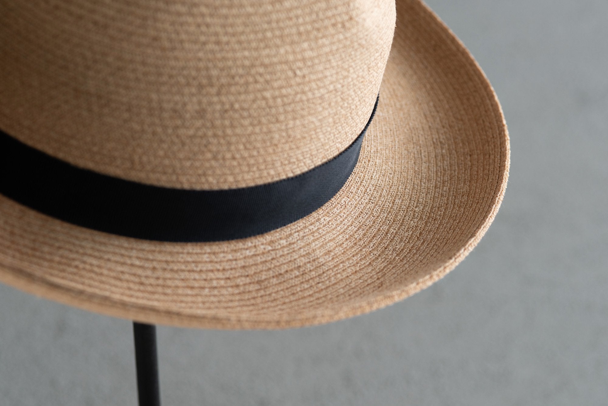 帽子 ラフィアブレードフェドラー7｜石田製帽