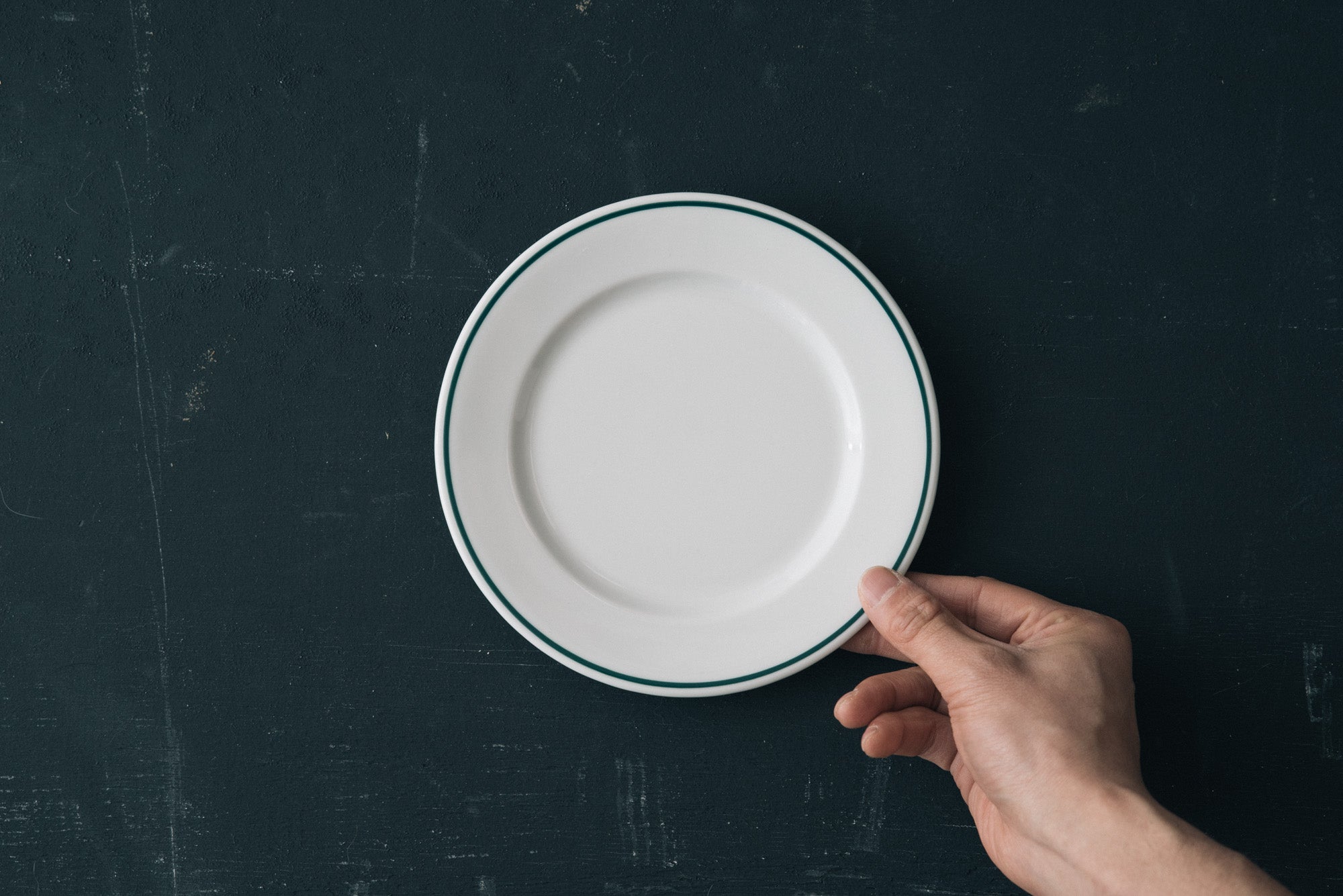 プレート(グリーンライン)｜ポルバサル イサバ