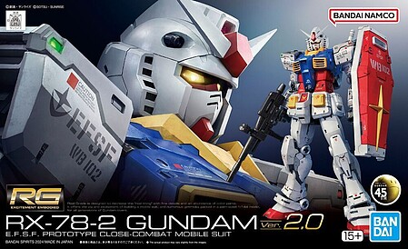 Bandai RG Gundam - RX-78-2 Gundam Ver.2.0