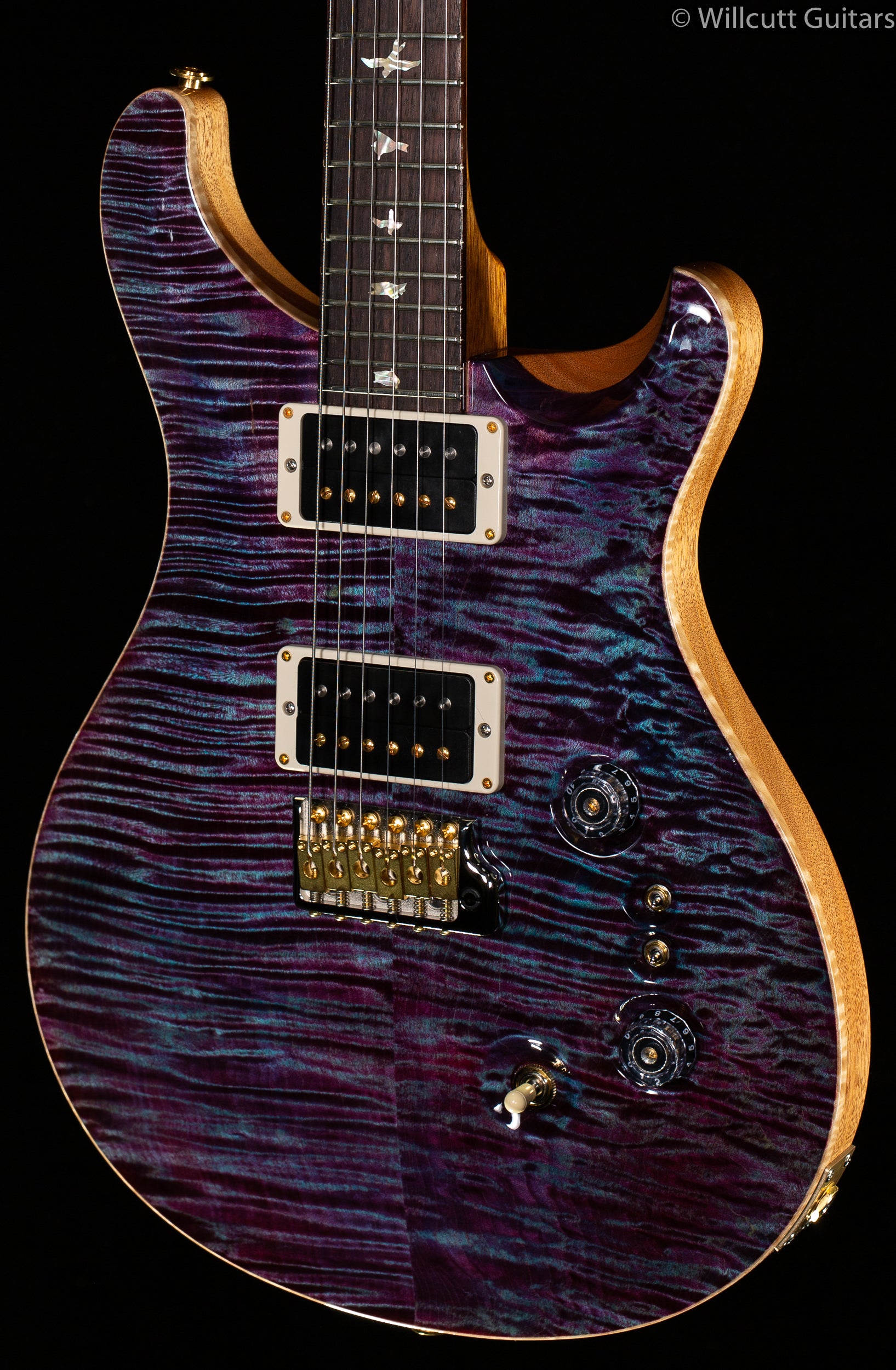 PRS 35th Anniversary Custom 24 Violet 10 Top - Willcutt Guitars