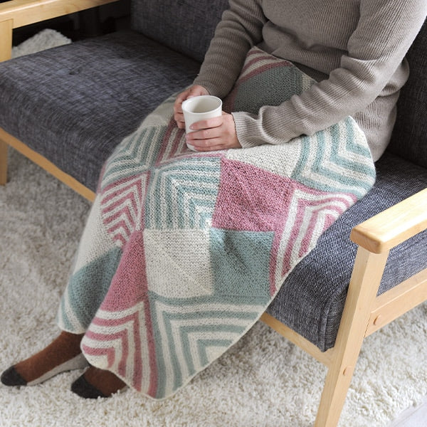 編み物キット 『ドミノ編みブランケット』 – Yuzawaya