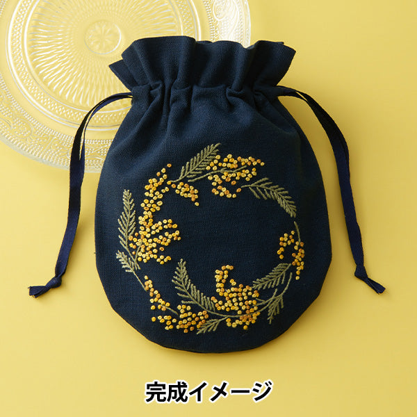 刺しゅうキット 『フラワーガーデン ミモザ 204』 戸塚刺しゅう – Yuzawaya
