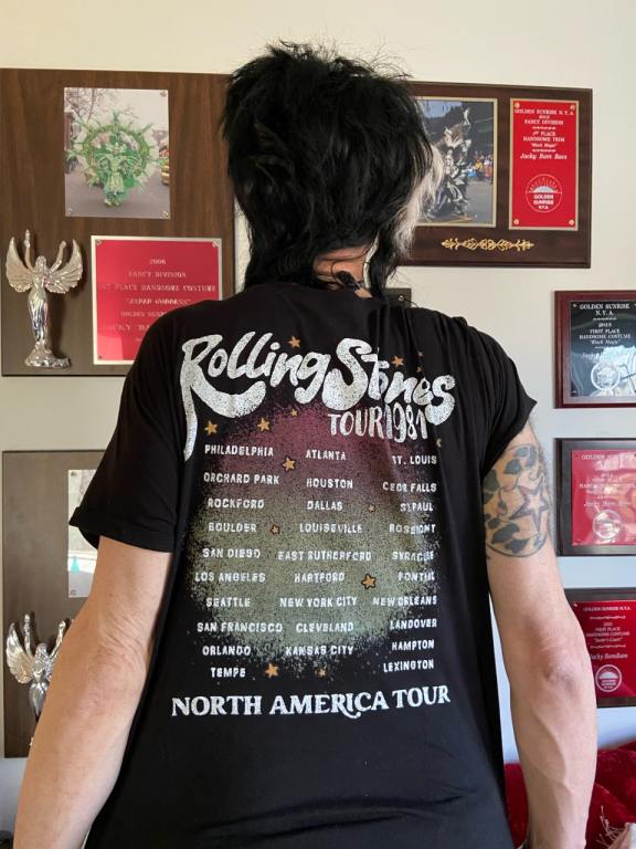 140 Rolling Stones T-Shirt -Keith Richards and the X-Pensive Winos