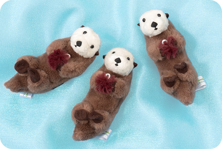 ぬいぐるみマスコット ラッコ│動物 カロラータ オンラインショップ