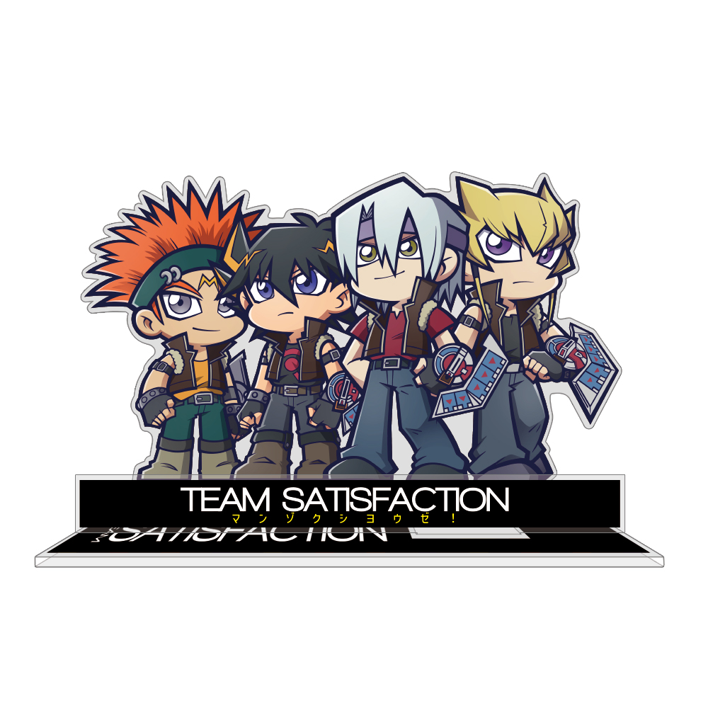 満足しようぜ！チームサティスファクション アクリルスタンド [遊☆戯