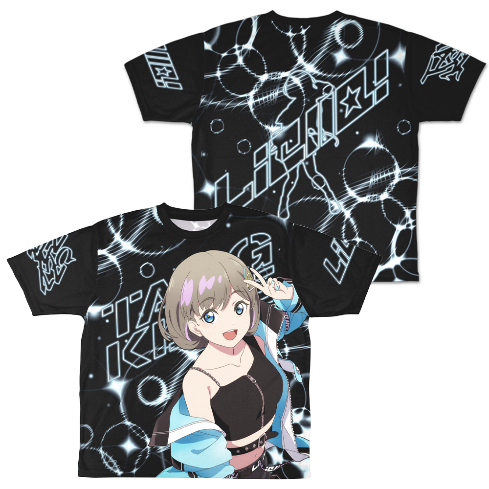 描き下ろし 唐 可可 両面フルグラフィックTシャツ [ラブライブ