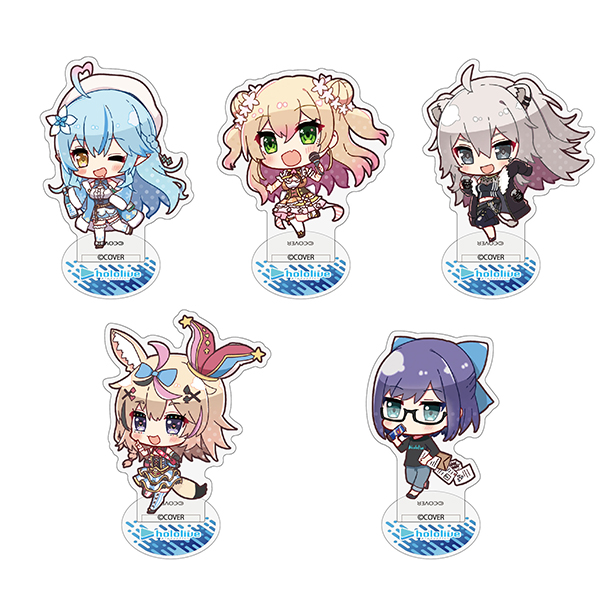 ホロライブ 夏祭り2021 ちびキャライラストアクリルフィギュア