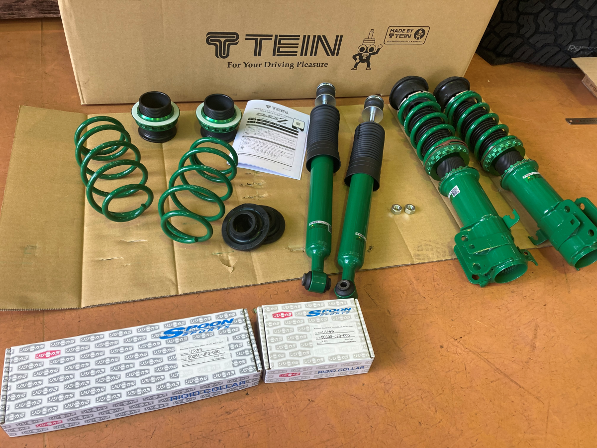 N-ONE JG3 テイン車高調・リジカラ・アライメント調整 | ホンダ N-ONE