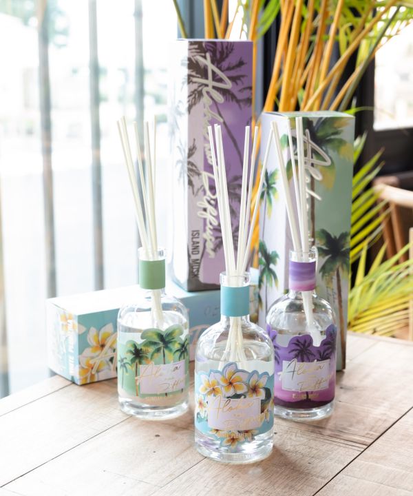 大容量・消臭】アロハヌイディフューザー(ﾎﾜｲﾄﾌﾟﾙﾒﾘｱ): 『Kahiko