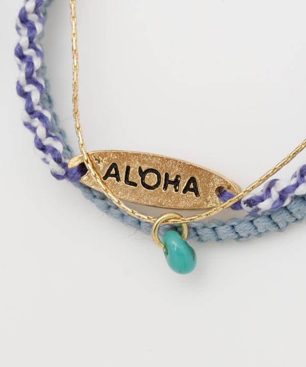 アロハミサンガアンクレット(GREEN): 『Kahiko(カヒコ)』公式通販