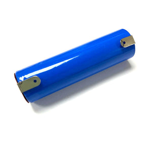 Lithium-Ion 18650 Cylindrical Battery (3.7V 3000mAh with solder