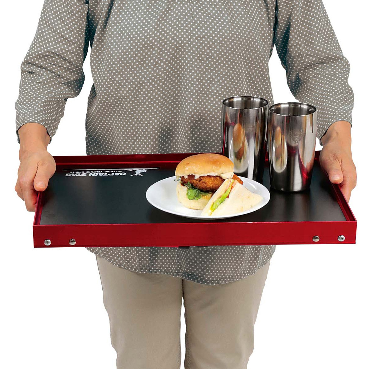 ジュールアルミFDトレーテーブル45×30 type2 - アウトドア・キャンプ