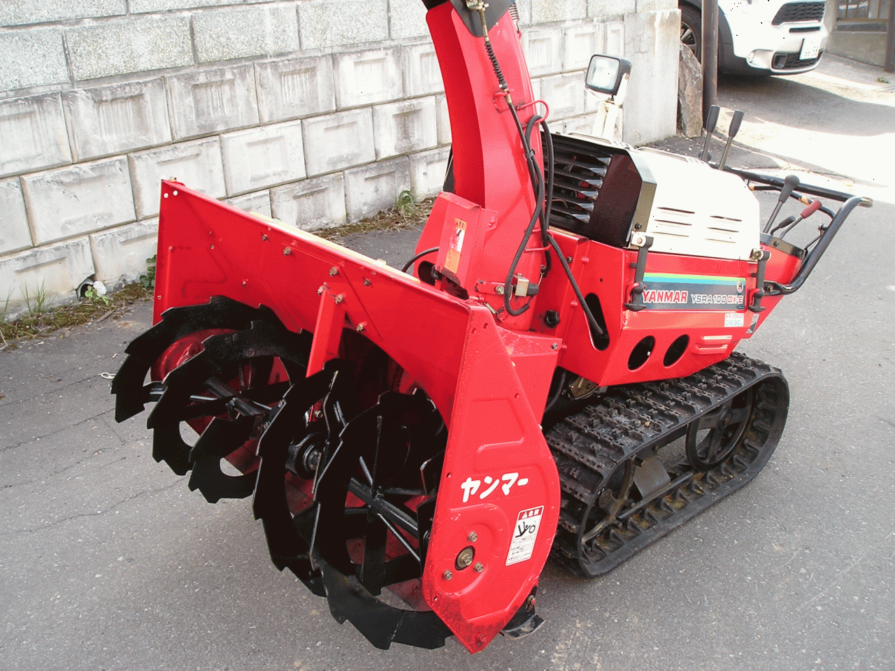 除雪機 ヤンマー10馬力除雪機 YARA－100DX－E デイーデル
