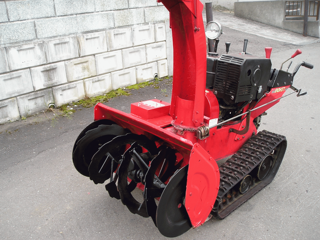 除雪機 ヤナセ 10馬力除雪機 810HST 走行 HST｜除雪だよ！全員