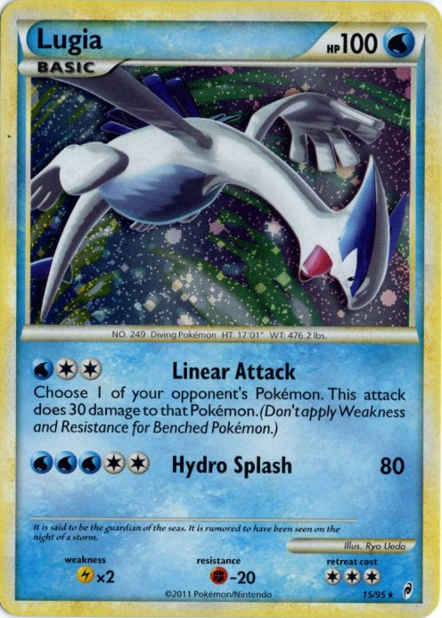 ルギア 海外版 英語版 Lugia - 15/95 - 海外限定イラスト【Card Chicken】