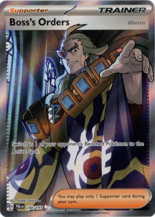 ボスの指令 / ゲーチス SR 海外版 英語版 Boss's Orders - 248/193