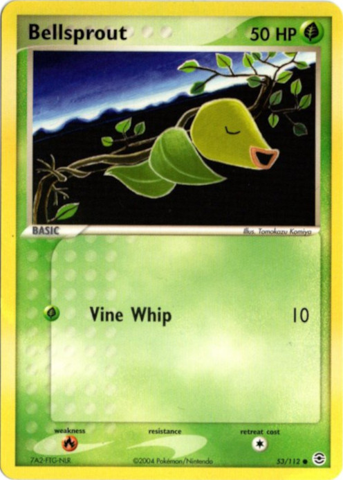 マダツボミ 海外版 英語版 Bellsprout - 53/112 -【Card Chicken】