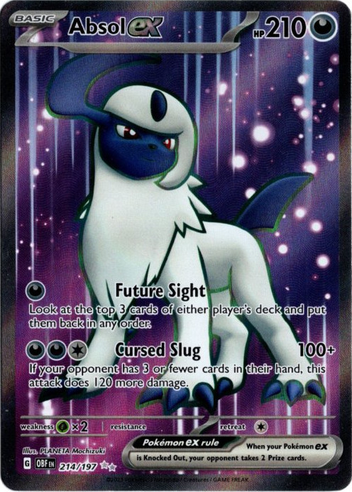 アブソルex SR 海外版 英語版 Absol ex - 214/197 -【Card Chicken】