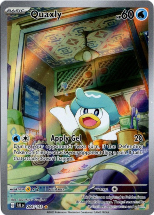 クワッス AR 海外版 英語版 Quaxly - 206/193 -【Card Chicken】