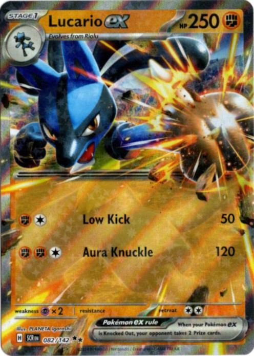 ルカリオex 海外版 英語版 Lucario ex - 082/142 -【Card Chicken】
