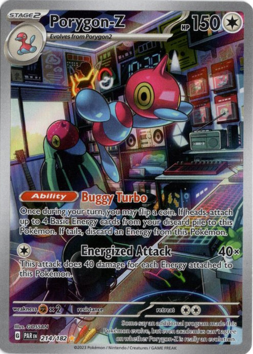ポリゴンZ AR 海外版 英語版 Porygon-Z - 214/182 -【Card Chicken】
