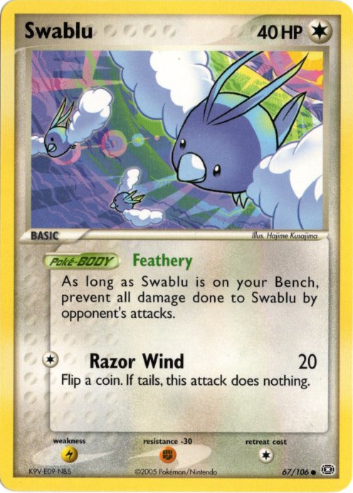 チルット 海外版 英語版 Swablu - 67/106 -【Card Chicken】