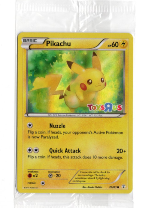 ピカチュウ 海外版 英語版 トイザらス プロモ Pikachu - 26/83 - 未