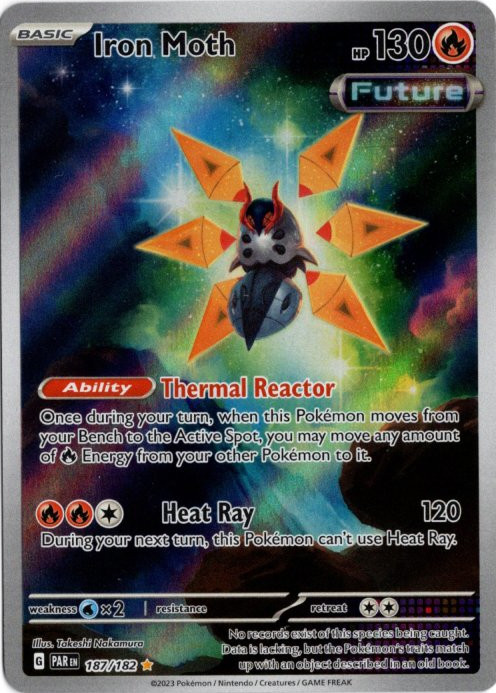 テツノドクガ AR 海外版 英語版 Iron Moth - 187/182 -【Card Chicken】