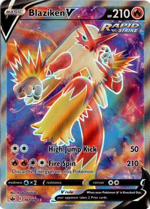 バシャーモV SR 海外版 英語版 Blaziken V - 161/198 -【Card Chicken】