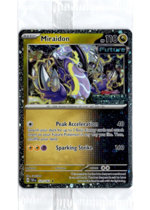 ミライドン 海外版 英語版 ホロ プロモ Miraidon - 121/162 - 未開封