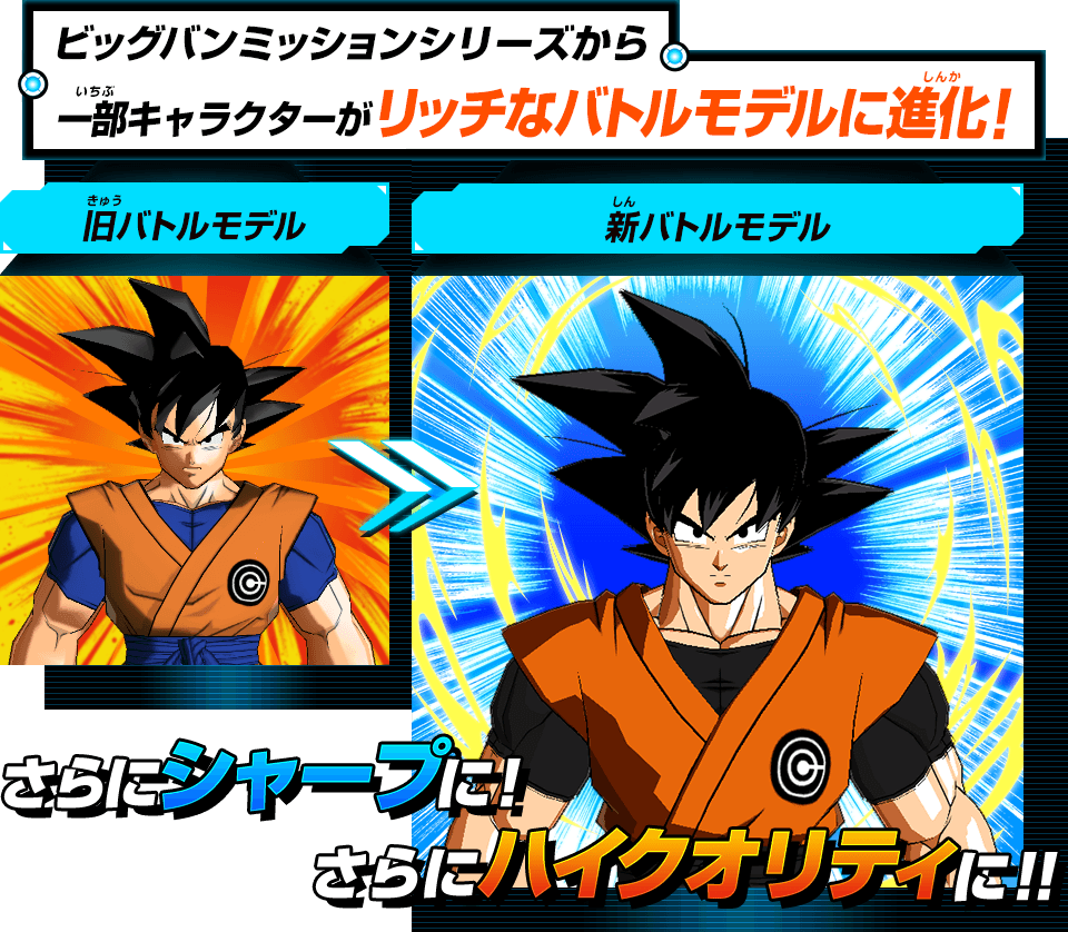 悟空たちのバトルモデルが超パワーアップ！！ - ニュース | スーパー
