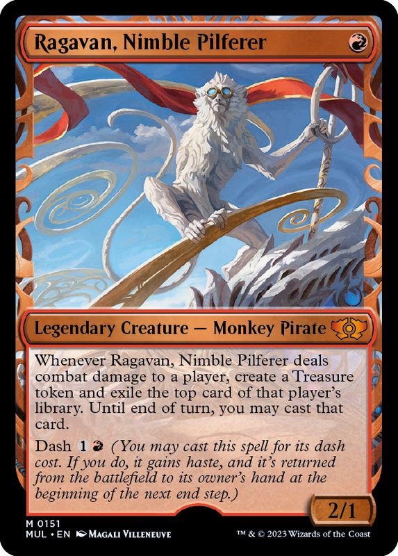 ハローFOIL)敏捷なこそ泥、ラガバン/Ragavan, Nimble Pilferer《英語