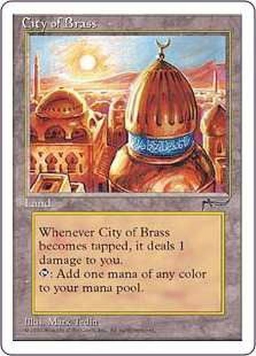 EX+](黒枠)真鍮の都/City of Brass《日本語》【CHR】