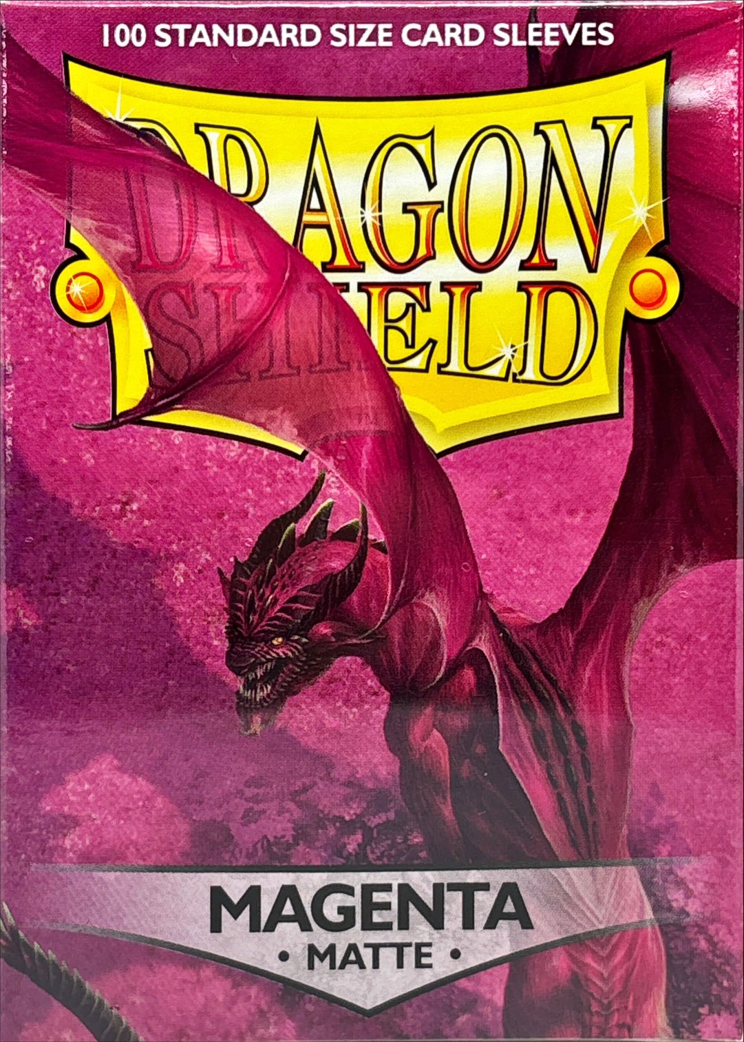 ドラゴンシールドマット(マジェンタ) 100枚 (66×91)【サプライ】{-}