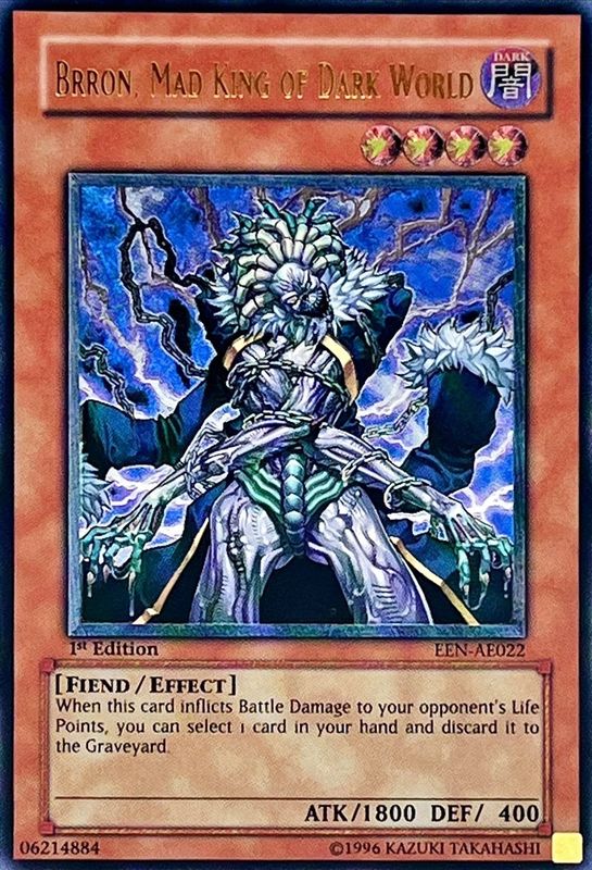 ☆旧アジア☆暗黒界の狂王ブロン【レリーフ】{EEN-AE022}《コレクター