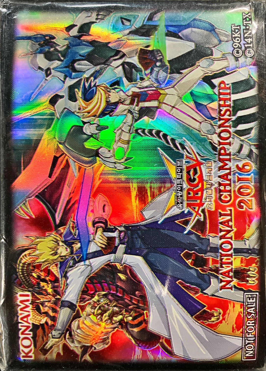 状態A-〕スリーブ『ジャックアトラス&ユーゴ(NATIONALCHAMPIONSHIP2016