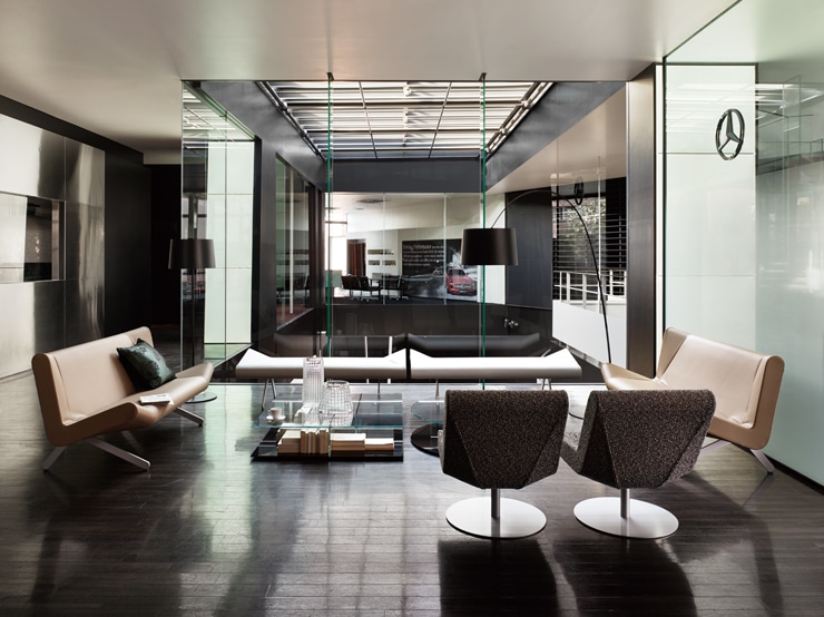 BOOMERANG bench(ブーメラン ベンチ） IXC | カッシーナ・イクスシー