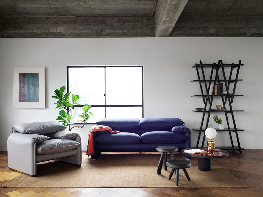 114 NUVOLA ROSSA（ヌーヴォラロッサ ブックシェルフ） Cassina