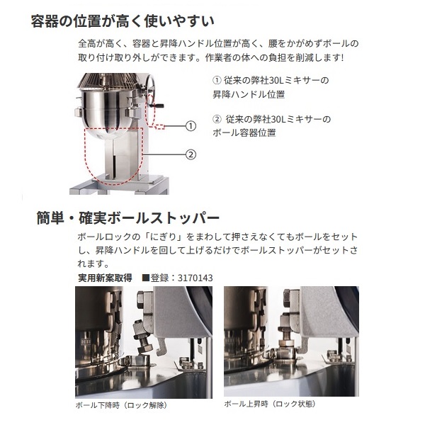 愛工舎製作所 MS-20|愛工舎製作所|ミキサー|厨房機器・熱機器 | 業務用