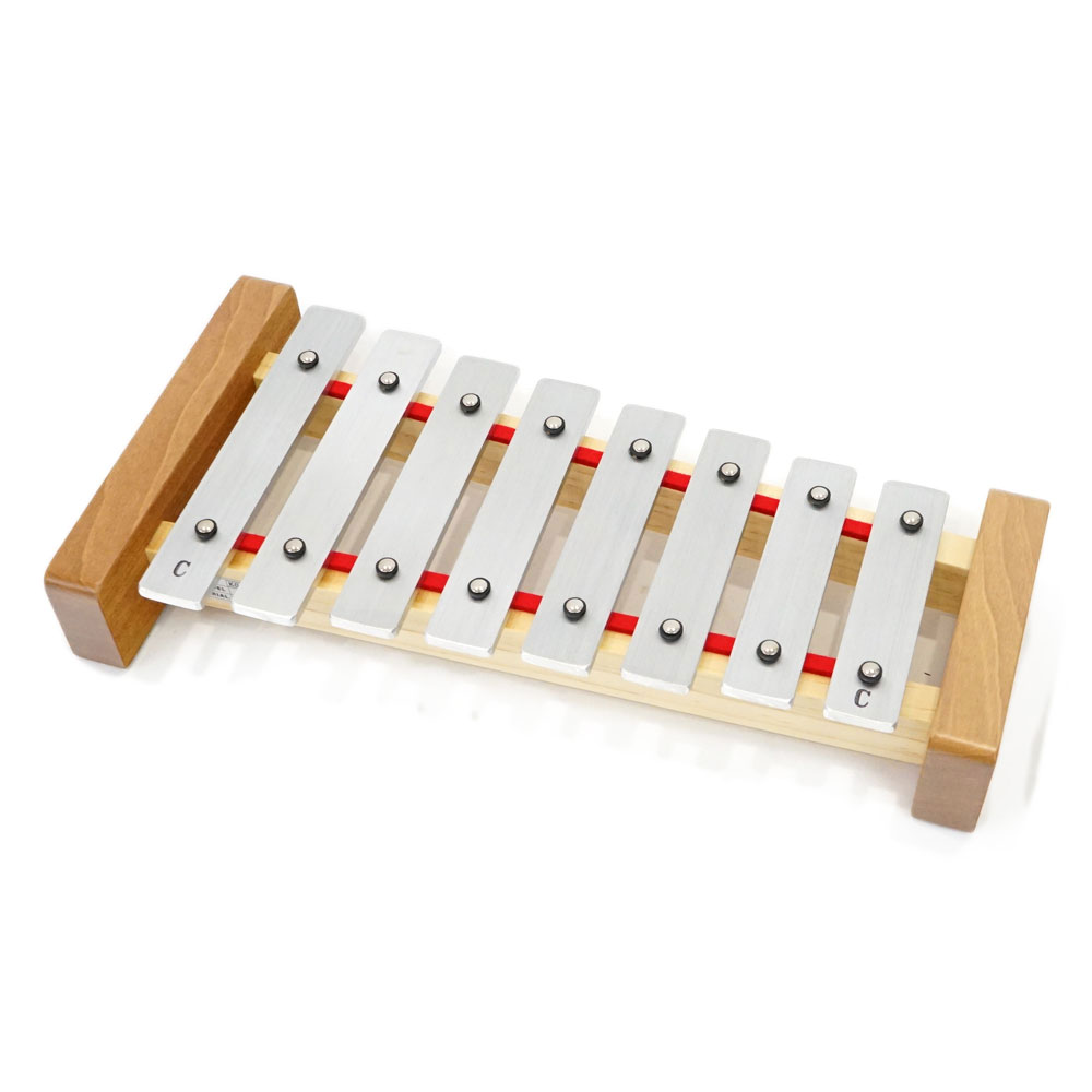 コッス CG-8S コンパクト グロッケン 鉄琴 ケース・マレット付き(KOSTH