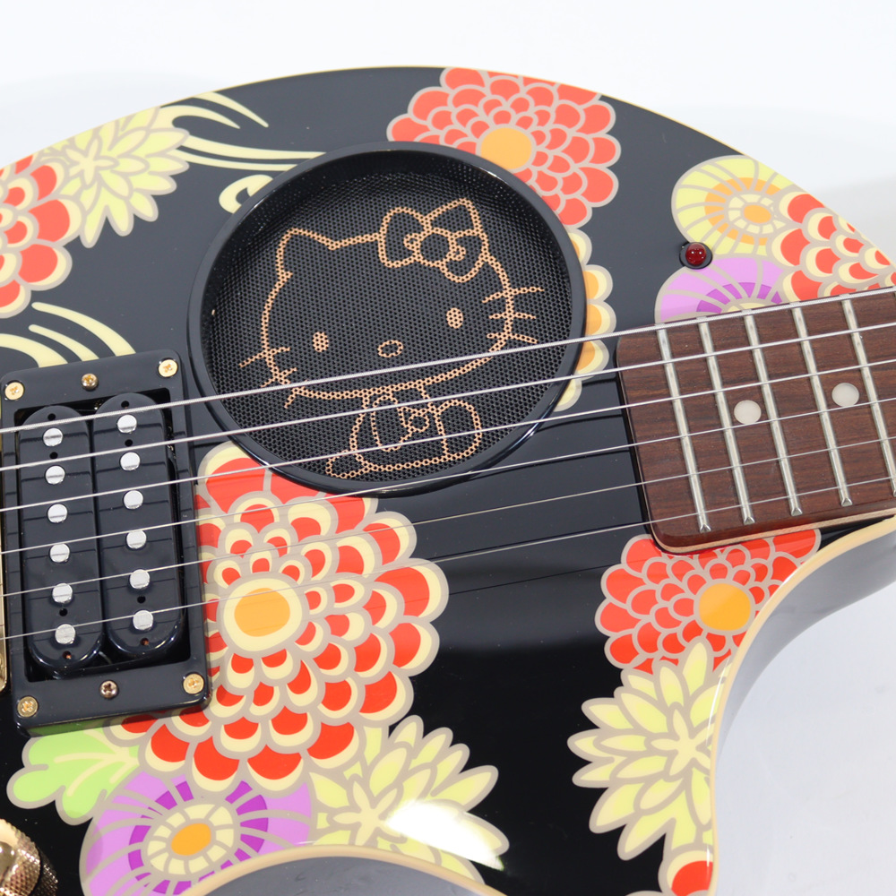 FERNANDES ZO-3 HK KABUKU ハローキティー スピーカー内蔵 ミニギター
