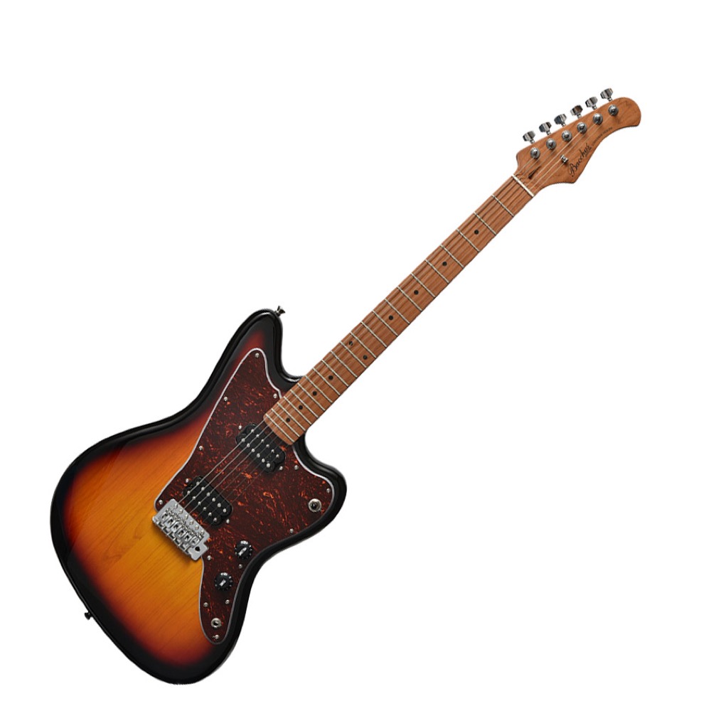 バッカス BACCHUS BJM-3-RSM/M 3TS エレキギター(バッカス ジャズ