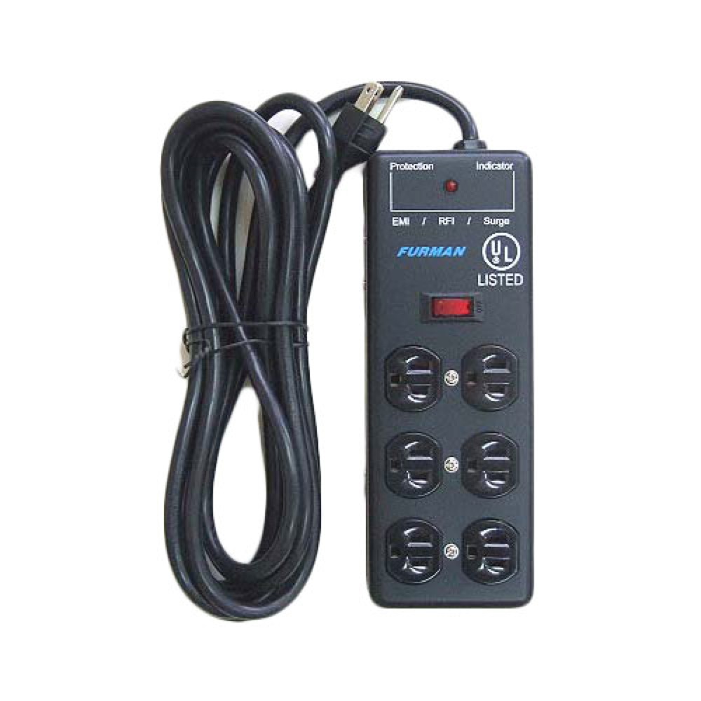 FURMAN SS-6B 電源タップ(6アウト電源タップ) | web総合楽器店 chuya
