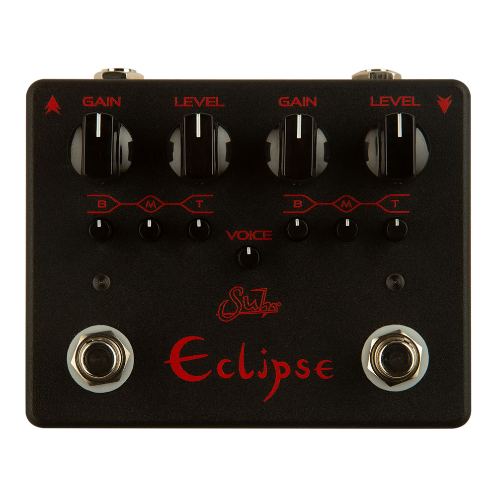 Suhr サー Eclipse Black Edition オーバードライブ ディストーション
