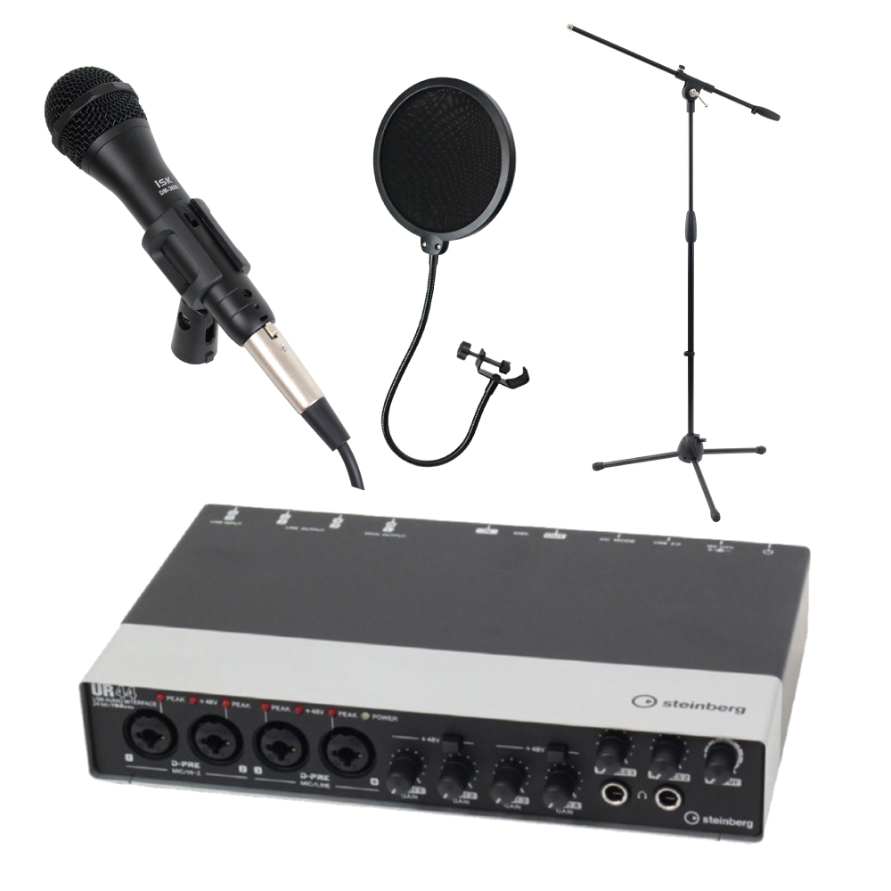 Steinberg UR44 6×4 USBオーディオインターフェース ダイナミック