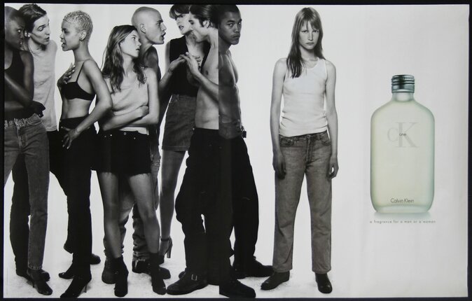 CK One - Fragrance for a Man or a Woman (Calvin Klein) Kate Moss