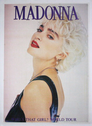Madonna - Who's That Girl? World Tour | Original Vintage Poster
